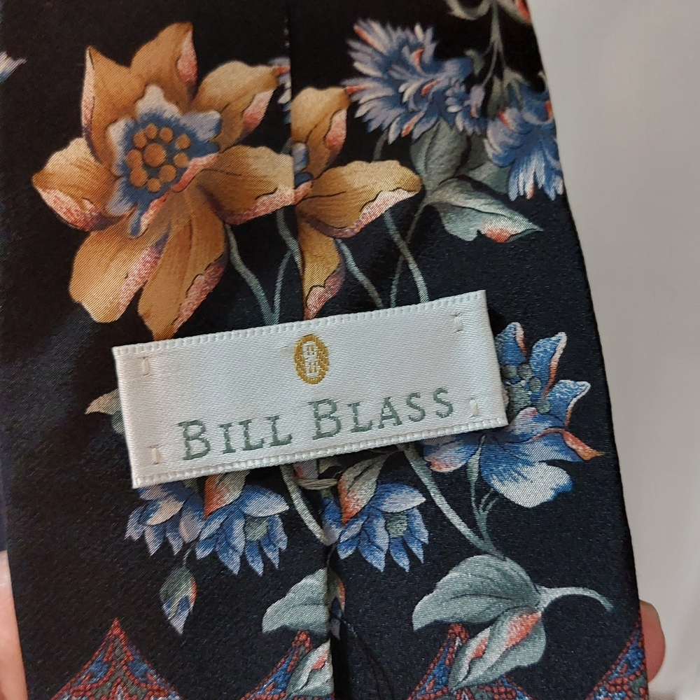 Bill Blass Multicolor Patterned Tie - image 7